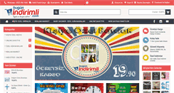 Desktop Screenshot of bugunindirimli.com