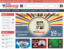 Tablet Screenshot of bugunindirimli.com